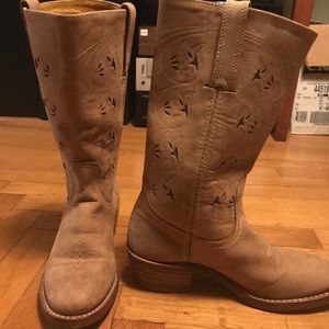 Frye Austin Flowers Boots